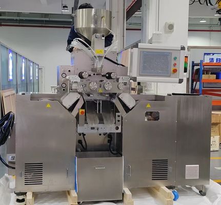 品質  High Torsion Stiffness Soft Gel Capsule Machine with Harmonic Reducer 5.5kw 16 Plunges 工場