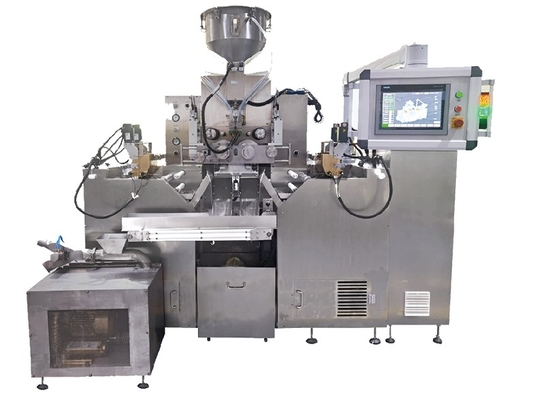 1-7rpm ソフトカプセル機器 SIEMENS1510T またはシュナイダー PLc RGY10-15SF セルボ制御ソフトカプセルマシン