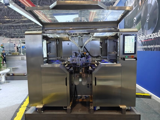 ≤0.1% カプセル拒絶率 各側に16個のプンプンを搭載した6世代ソフトカプセルマシン